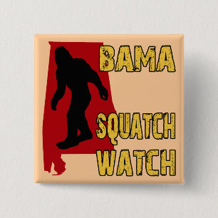 Bama Squatch Uhr Button