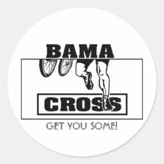 BAMACROSS STICKER RUND