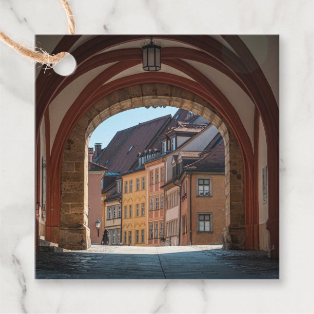 Bamberg Deutschland Geschenkanhänger (Vorderseite)