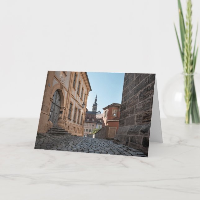 Bamberg Deutschland Karte (Vorderseite)