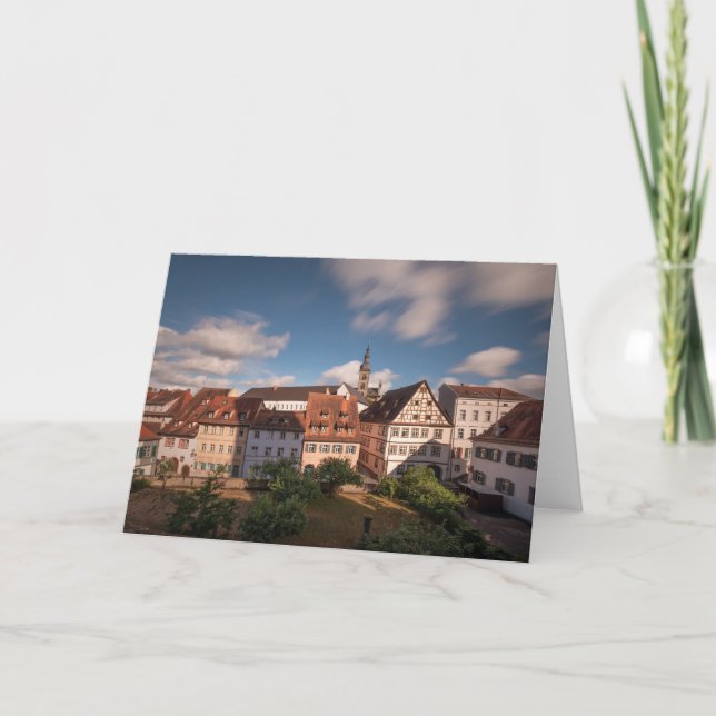 Bamberg Deutschland Karte (Vorderseite)