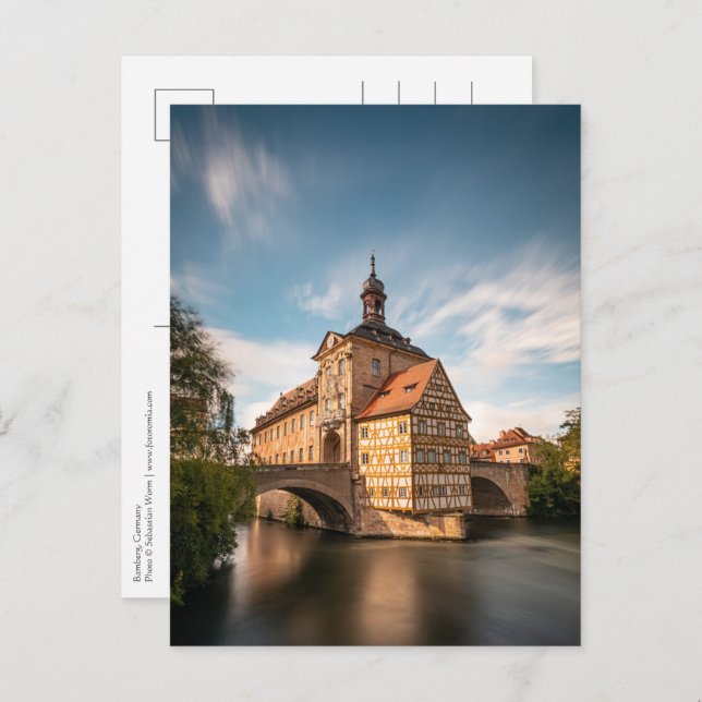 Bamberg Deutschland Postkarte (Vorne/Hinten)