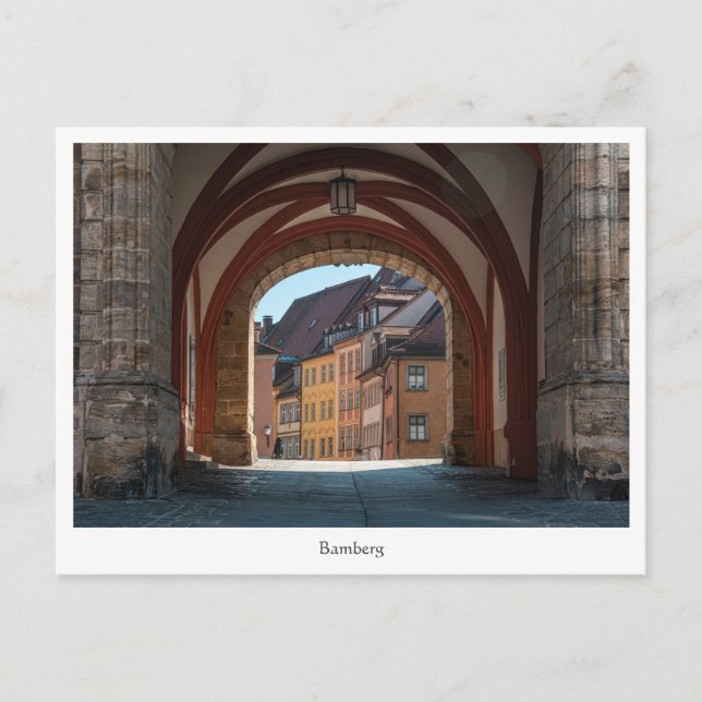 Bamberg Deutschland Postkarte (Vorderseite)