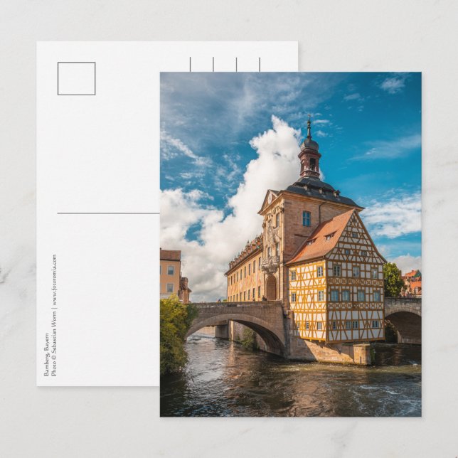 Bamberg Deutschland Postkarte (Vorne/Hinten)