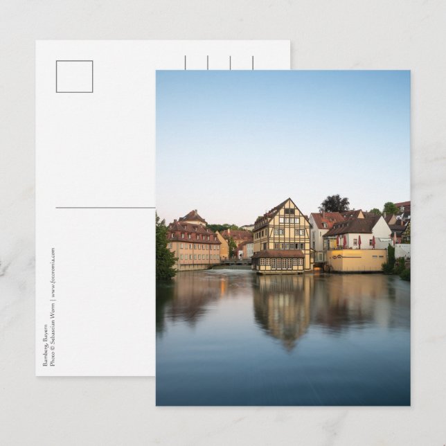 Bamberg Deutschland Postkarte (Vorne/Hinten)