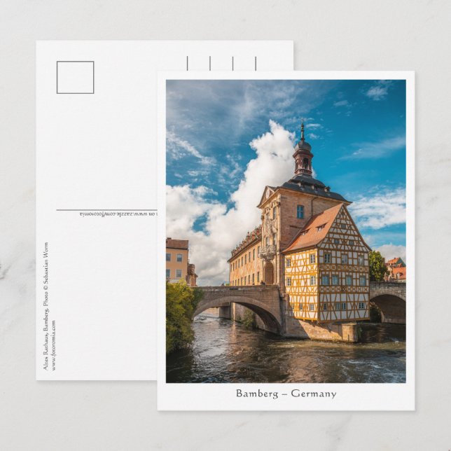 Bamberg Deutschland Postkarte (Vorne/Hinten)