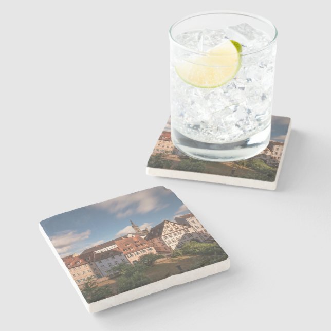 Bamberg Deutschland Steinuntersetzer (Seitenansicht)