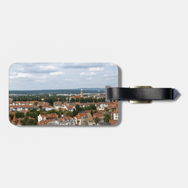 Bamberg Gepäckanhänger (Rückseite horizontal)