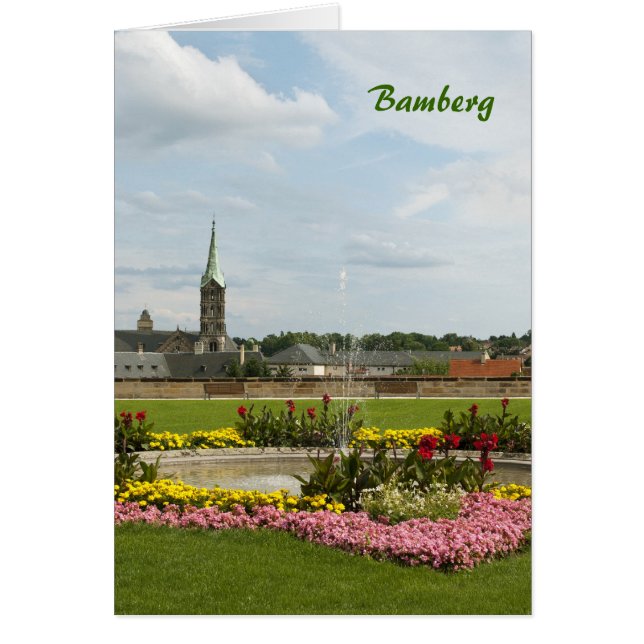 Bamberg Grußkarte (Vorne)