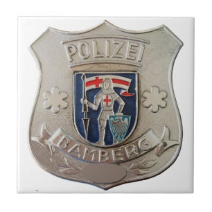 Bamberg Polizei Fliese