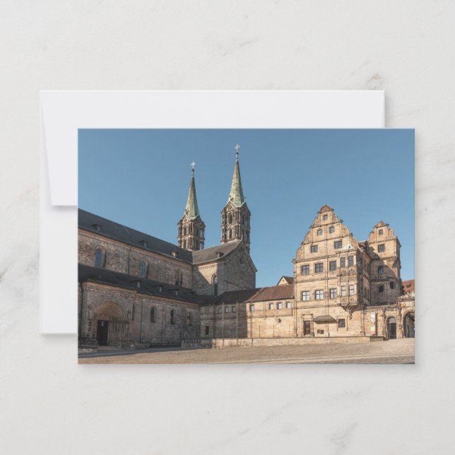 Bamberger Dom, Deutschland-Karte (Vorderseite)