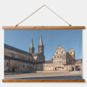 Bamberger Dom, Deutschland Wandteppich Mit Holzrahmen