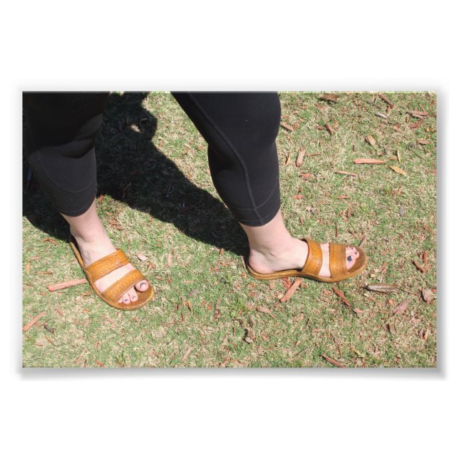 Bambi Feet Foto Print (Vorne)