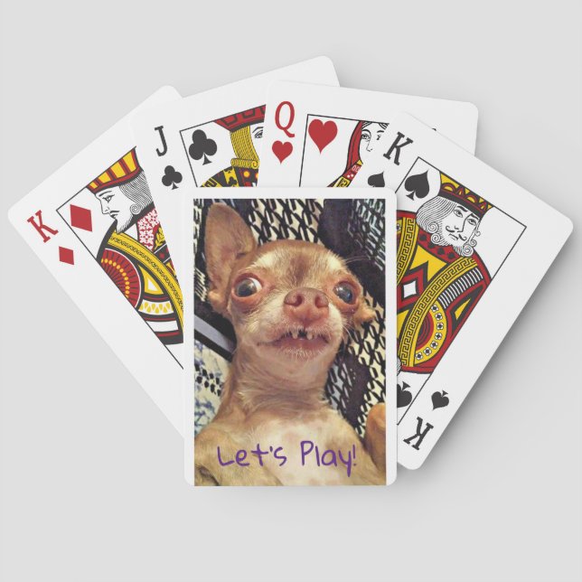 Bambi spielen wir Karten Spielkarten (Rückseite)