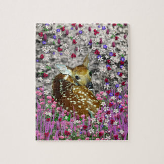 Bambina das Kitz in Blumen II