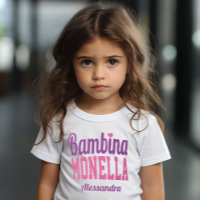 Bambina Monella Funny Italian Little Girl