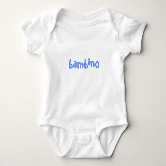 Bambino Baby Strampler (Vorderseite)