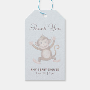 Bambino Boy Baby Dusche Danke Geschenkanhänger