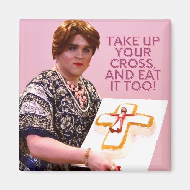 Bambi's Cross Cake Magnet (Vorne)