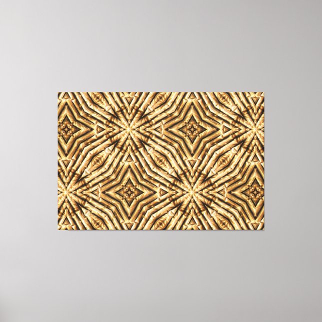 Bamboo Art 2A Wrapped Canvas Leinwanddruck (Vorderseite)