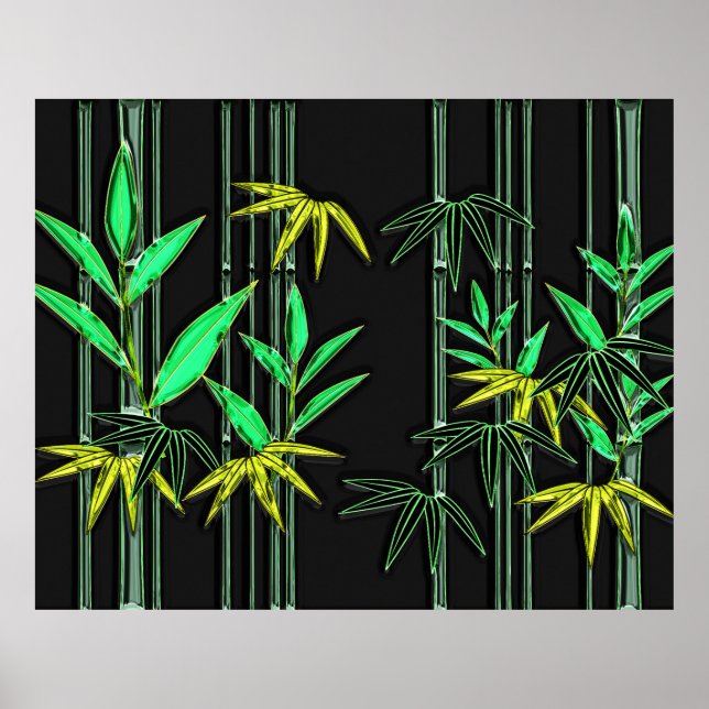 Bamboo Art 3 Poster (Vorne)