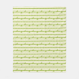 BAMBOO BAUM KLAR PATTERN DESIGN WRAPPPAPIER SH FLEECEDECKE
