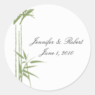 Bamboo Beauty Umschlag Aufkleber und Stickers