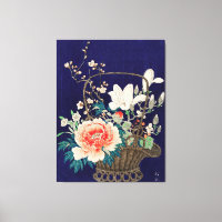 Bamboo Blume Basket von Ohara Koson