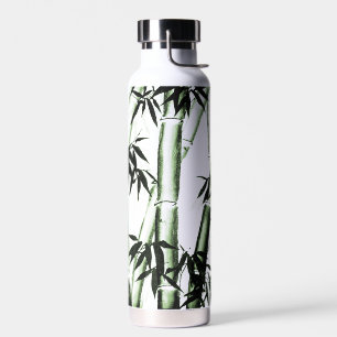 Bamboo Chinesische Kunst - eins - grün Trinkflasche