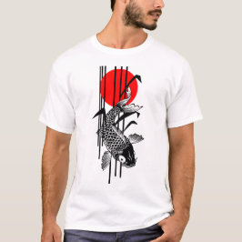 Bamboo Design - Nishikigoi - Koi Fisch 1 T - Shirt