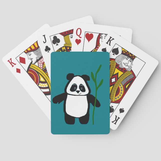 Bamboo, die Panda-Spielkarten Spielkarten (Rückseite)