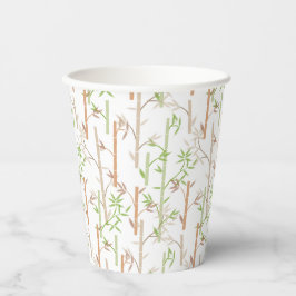 Bamboo Foliage Orientale Blätter Pappbecher
