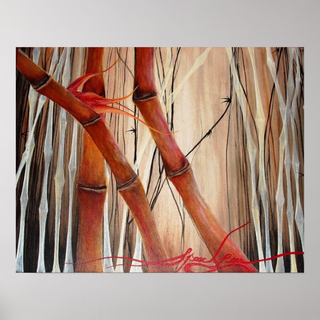 Bamboo Forest Poster (Vorne)