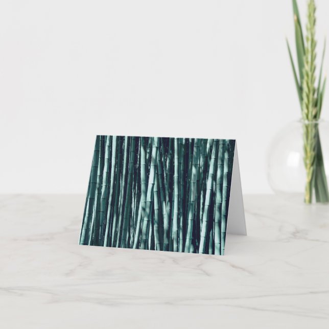 Bamboo Karte (Vorderseite)
