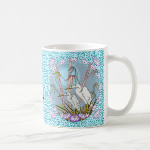 Bamboo-Kranich-Tasse Kaffeetasse