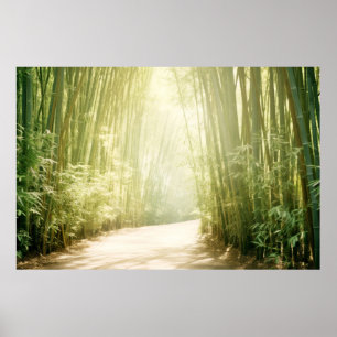 Bamboo Landschaftsmedizin Ruhe Poster