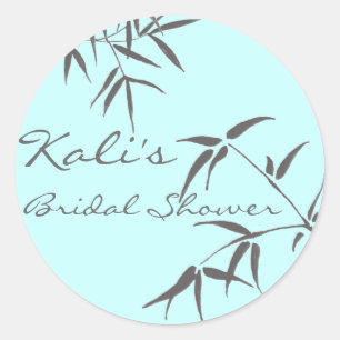 Bamboo Leaf Bridal Stickers