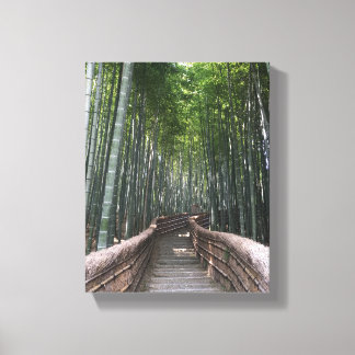Bamboo-Leinwand Kyoto Japan Leinwanddruck