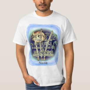 Bamboo Moon Serenity Gebet T-Shirt