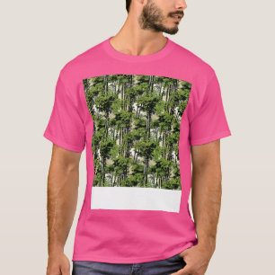 Bamboo Nahtloses Muster asiatischer chinesischer B T-Shirt