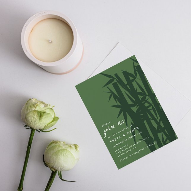 Bamboo Oasis | Einladung zur Hochzeit bei uns (Von Creator hochgeladen)