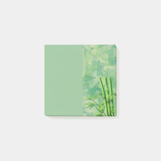 Bamboo Post-it-Hinweise Post-it Klebezettel (Vorderseite)