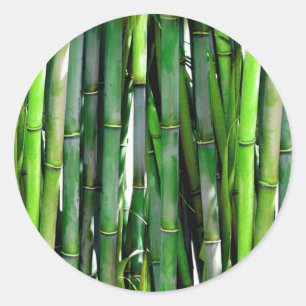 BAMBOO RUNDER AUFKLEBER