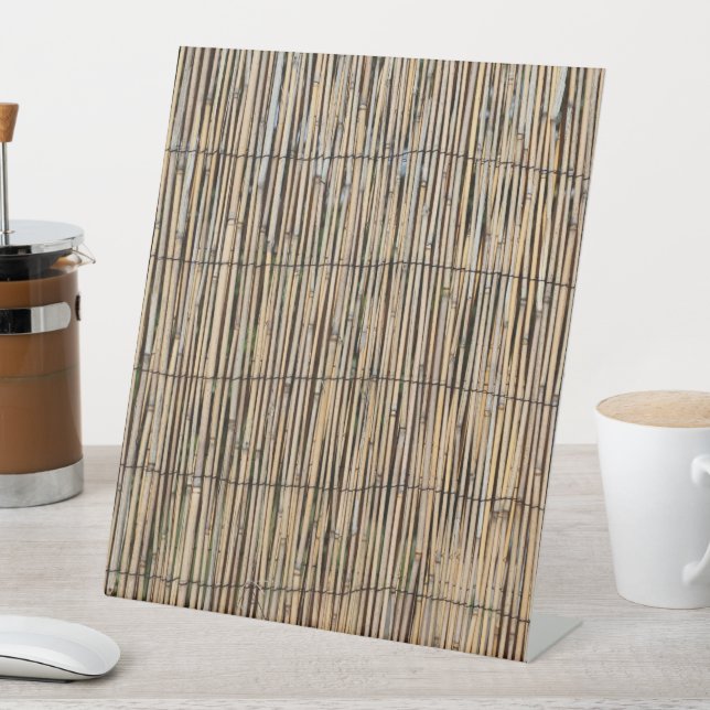 Bamboo Sockelschild (In Situ)