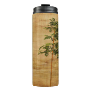Bamboo stationery wallpaper thermosbecher