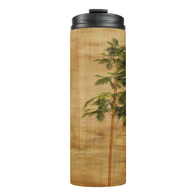 Bamboo stationery wallpaper thermosbecher (Vorderseite)