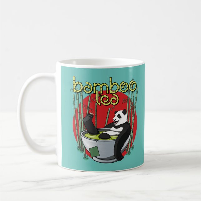 Bamboo Tea Drinker Panda Kaffeetasse (Links)