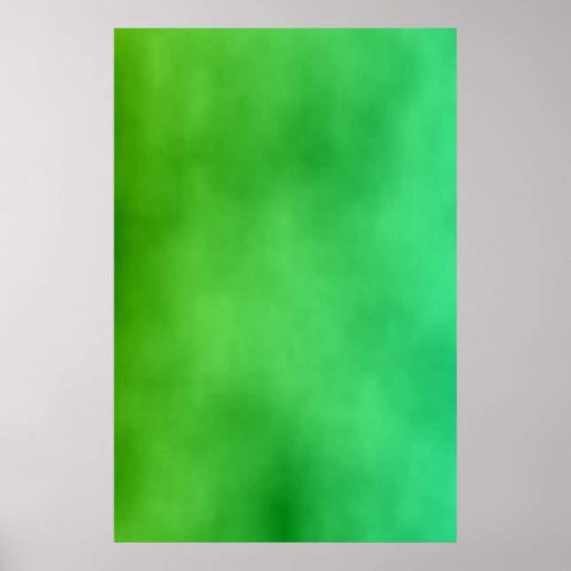 Bamboo-Waldnebel Poster (Vorne)