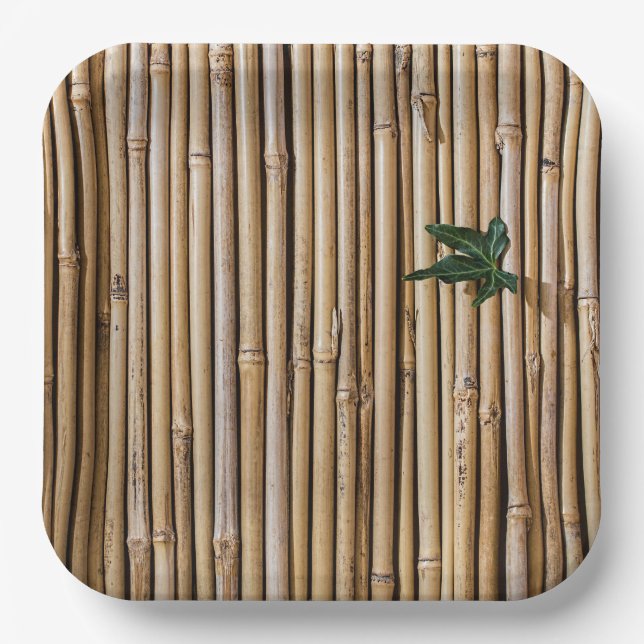 Bamboo Zen Teller (Vorderseite)