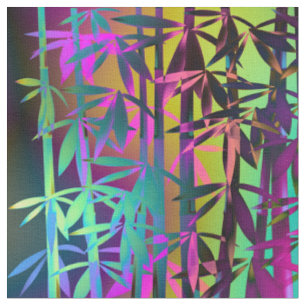 Bambou Art 5 tissu personnalisé